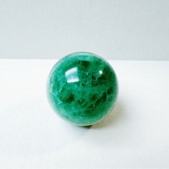 Deep Fluorite Sphere - Picture 3 of 4